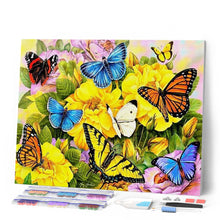 Charger l'image dans la galerie, Broderie Diamant | Broderie Diamant - Famille de Papillons | animaux Broderie Animaux papillons | FiguredArt
