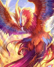 Charger l'image dans la galerie, Broderie Diamant | Broderie Diamant - Phoenix et Rayon de Soleil | animaux Broderie Animaux | FiguredArt