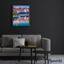 Charger l'image dans la galerie, Broderie Diamant | Broderie Diamant - Paysage de Montagne et Lac | Broderie Paysages montagnes paysages | FiguredArt