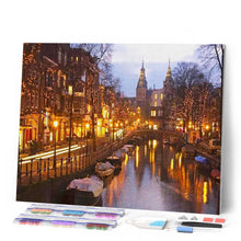 Charger l'image dans la galerie, Broderie Diamant - Bord du Canal