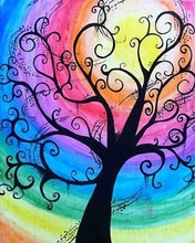 Charger l'image dans la galerie, Broderie Diamant - Diamond Painting Arbre et dégradés de Couleurs