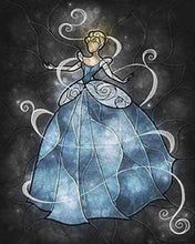 Charger l'image dans la galerie, Broderie Diamant | Broderie Diamant - Princesse | Broderie Romantique romantique | FiguredArt