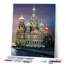 Charger l'image dans la galerie, Broderie Diamant | Broderie Diamant - Moscou | Broderie Ville ville | FiguredArt