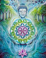 Charger l'image dans la galerie, Broderie Diamant Bouddha en Relaxation religion | FiguredArt