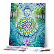 Charger l'image dans la galerie, Broderie Diamant Bouddha en Relaxation religion | FiguredArt