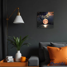 Charger l'image dans la galerie, Broderie Diamant | Broderie Diamant - Pleine Lune au bord de lEau | Broderie Paysages paysages | FiguredArt