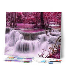 Charger l'image dans la galerie, Broderie Diamant | Broderie Diamant - Cascades dEau | Broderie Paysages paysages | FiguredArt