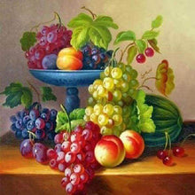 Charger l'image dans la galerie, Broderie Diamant | Broderie Diamant - Panier de Fruits | Broderie Cuisine cuisine | FiguredArt