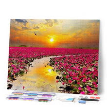Charger l'image dans la galerie, Broderie Diamant | Broderie Diamant - Nénuphars | Broderie Paysages paysages | FiguredArt
