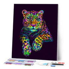 Charger l'image dans la galerie, Broderie Diamant - Guépard Pop Art