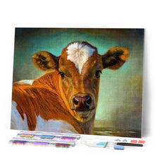 Charger l'image dans la galerie, Broderie Diamant | Broderie Diamant - Vache | animaux Broderie Animaux vaches | FiguredArt