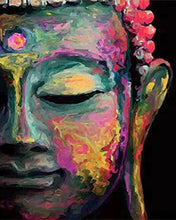 Charger l'image dans la galerie, Broderie Diamant - Diamond Painting Visage de Bouddha