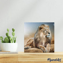 Charger l'image dans la galerie, Broderie Diamant | Broderie Diamant - Grand Lion | animaux Broderie Animaux lions | FiguredArt