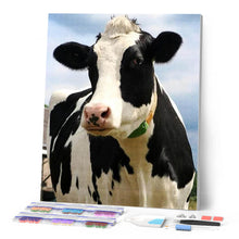 Charger l'image dans la galerie, Broderie Diamant | Broderie Diamant - Belle Vache | animaux Broderie Animaux vaches | FiguredArt
