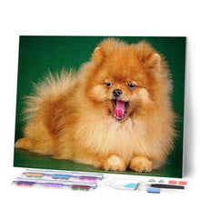Charger l'image dans la galerie, Broderie Diamant | Broderie Diamant - Chien Mignon | animaux Broderie Animaux chiens | FiguredArt