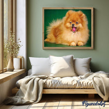 Charger l'image dans la galerie, Broderie Diamant | Broderie Diamant - Chien Mignon | animaux Broderie Animaux chiens | FiguredArt