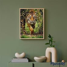 Charger l'image dans la galerie, Broderie Diamant | Broderie Diamant - Lion à la Chasse | animaux Broderie Animaux lions | FiguredArt