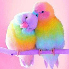 Charger l'image dans la galerie, Broderie Diamant | Broderie Diamant - Couple de Perroquets | animaux Broderie Animaux oiseaux perroquets | FiguredArt