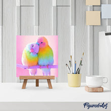 Charger l'image dans la galerie, Broderie Diamant | Broderie Diamant - Couple de Perroquets | animaux Broderie Animaux oiseaux perroquets | FiguredArt