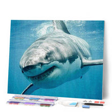 Charger l'image dans la galerie, Broderie Diamant | Broderie Diamant - Requin | animaux Broderie Animaux | FiguredArt