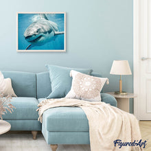 Charger l'image dans la galerie, Broderie Diamant | Broderie Diamant - Requin | animaux Broderie Animaux | FiguredArt