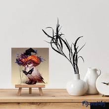 Charger l'image dans la galerie, Broderie Diamant | Broderie Diamant - LOiseau au Chapeau | animaux Broderie Animaux oiseaux | FiguredArt