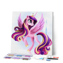 Charger l'image dans la galerie, Broderie Diamant | Broderie Diamant - Cartoon Licorne | Broderie Enfants Broderie Films enfants films licornes | FiguredArt