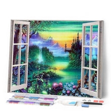 Charger l'image dans la galerie, Broderie Diamant | Broderie Diamant - Vue Féerique | Broderie Paysages paysages | FiguredArt
