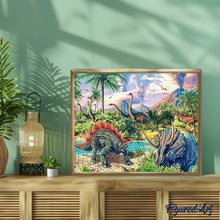 Charger l'image dans la galerie, Broderie Diamant | Broderie Diamant - Dinosaures | animaux Broderie Animaux dinosaures | FiguredArt