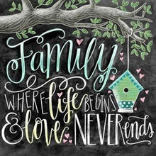Charger l'image dans la galerie, Broderie Diamant | Broderie Diamant - Arbre de Famille | arbres autres Broderie Autres | FiguredArt
