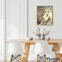 Charger l'image dans la galerie, Broderie Diamant | Broderie Diamant - La Femme Arbre | animaux arbres Broderie Animaux | FiguredArt