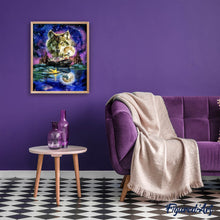 Charger l'image dans la galerie, Broderie Diamant | Broderie Diamant - Loups et Ciel Lunaire | animaux Broderie Animaux lapins loups | FiguredArt
