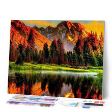 Charger l'image dans la galerie, Broderie Diamant | Broderie Diamant - Montagnes | Broderie Paysages montagnes paysages | FiguredArt