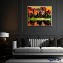 Charger l'image dans la galerie, Broderie Diamant | Broderie Diamant - Montagnes | Broderie Paysages montagnes paysages | FiguredArt