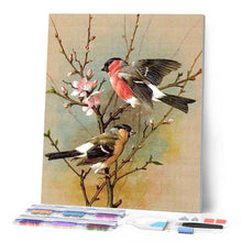 Charger l'image dans la galerie, Broderie Diamant | Broderie Diamant - Oiseaux sur Branche | animaux Broderie Animaux oiseaux | FiguredArt