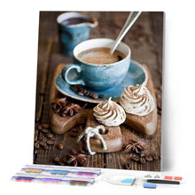Charger l'image dans la galerie, Broderie Diamant | Broderie Diamant - Café | Broderie Cuisine cuisine | FiguredArt