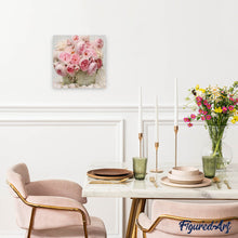 Charger l'image dans la galerie, Broderie Diamant | Broderie Diamant - La vie en Rose | Broderie Fleurs fleurs | FiguredArt