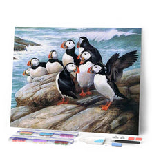 Charger l'image dans la galerie, Broderie Diamant | Broderie Diamant - Oiseaux en bord de Mer | animaux Broderie Animaux oiseaux | FiguredArt