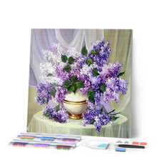 Charger l'image dans la galerie, Broderie Diamant | Broderie Diamant - Bouquet Fleuri | Broderie Fleurs fleurs | FiguredArt