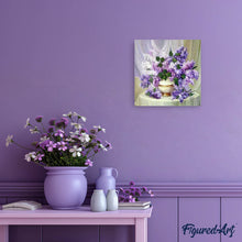 Charger l'image dans la galerie, Broderie Diamant | Broderie Diamant - Bouquet Fleuri | Broderie Fleurs fleurs | FiguredArt