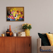 Charger l'image dans la galerie, Broderie Diamant | Broderie Diamant - Corbeille de Fruits | Broderie Fleurs fleurs | FiguredArt