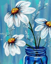 Charger l'image dans la galerie, Broderie Diamant | Broderie Diamant - Fleurs en Vase | Broderie Fleurs fleurs | FiguredArt
