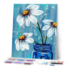 Charger l'image dans la galerie, Broderie Diamant | Broderie Diamant - Fleurs en Vase | Broderie Fleurs fleurs | FiguredArt