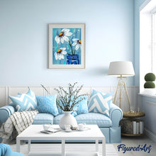 Charger l'image dans la galerie, Broderie Diamant | Broderie Diamant - Fleurs en Vase | Broderie Fleurs fleurs | FiguredArt