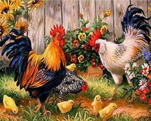 Charger l'image dans la galerie, Broderie Diamant | Broderie Diamant - La Ferme des Coqs | animaux Broderie Animaux | FiguredArt