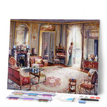 Charger l'image dans la galerie, Broderie Diamant | Broderie Diamant - Vie de Chateau | Broderie Romantique chateaux romantique | FiguredArt
