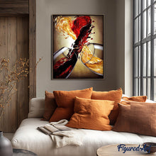 Charger l'image dans la galerie, Broderie Diamant | Broderie Diamant - Mélange de Vins | Broderie Cuisine cuisine | FiguredArt