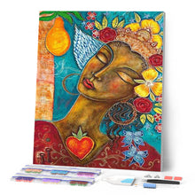 Charger l'image dans la galerie, Broderie Diamant | Broderie Diamant - Femme et Fruits | Broderie Romantique romantique | FiguredArt