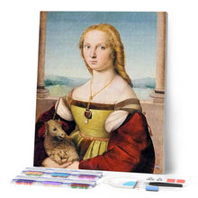 Charger l'image dans la galerie, Broderie Diamant | Broderie Diamant - Femme de France | Broderie Romantique romantique | FiguredArt