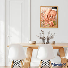 Charger l'image dans la galerie, Broderie Diamant | Broderie Diamant - Mariage pour la Vie | Broderie Romantique romantique | FiguredArt